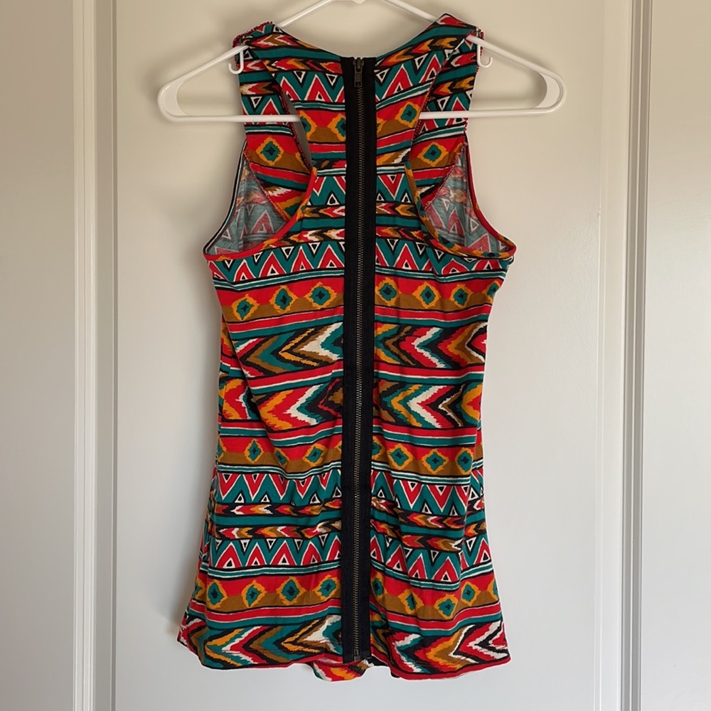 Forever 21 Beaded Racerback Tank Top - Picture 2 of 5